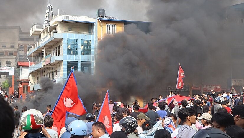 Protest in Nepal